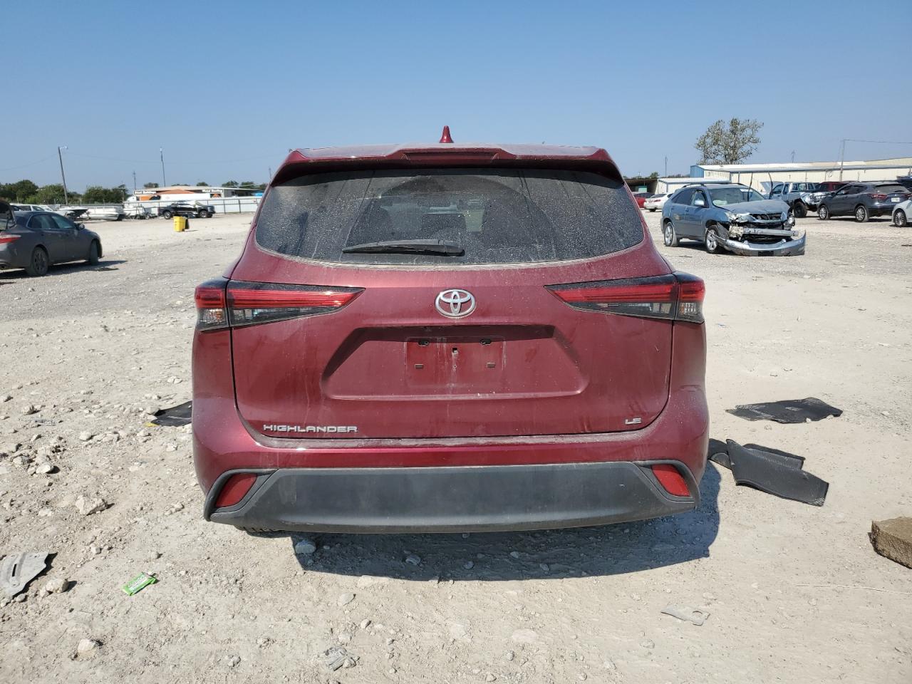 2021 Toyota Highlander L VIN: 5TDZZRAH6MS086794 Lot: 75344794