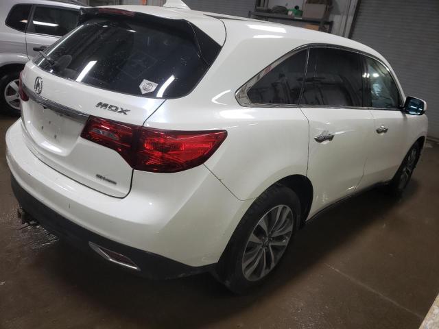  ACURA MDX 2016 Белый