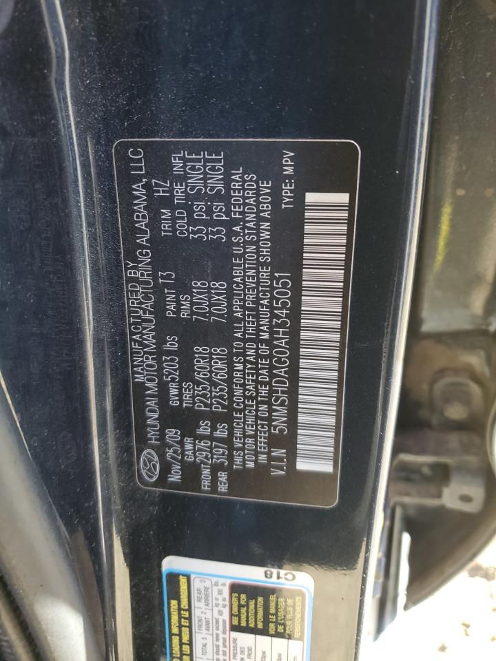 2010 Hyundai Santa Fe - Image 13