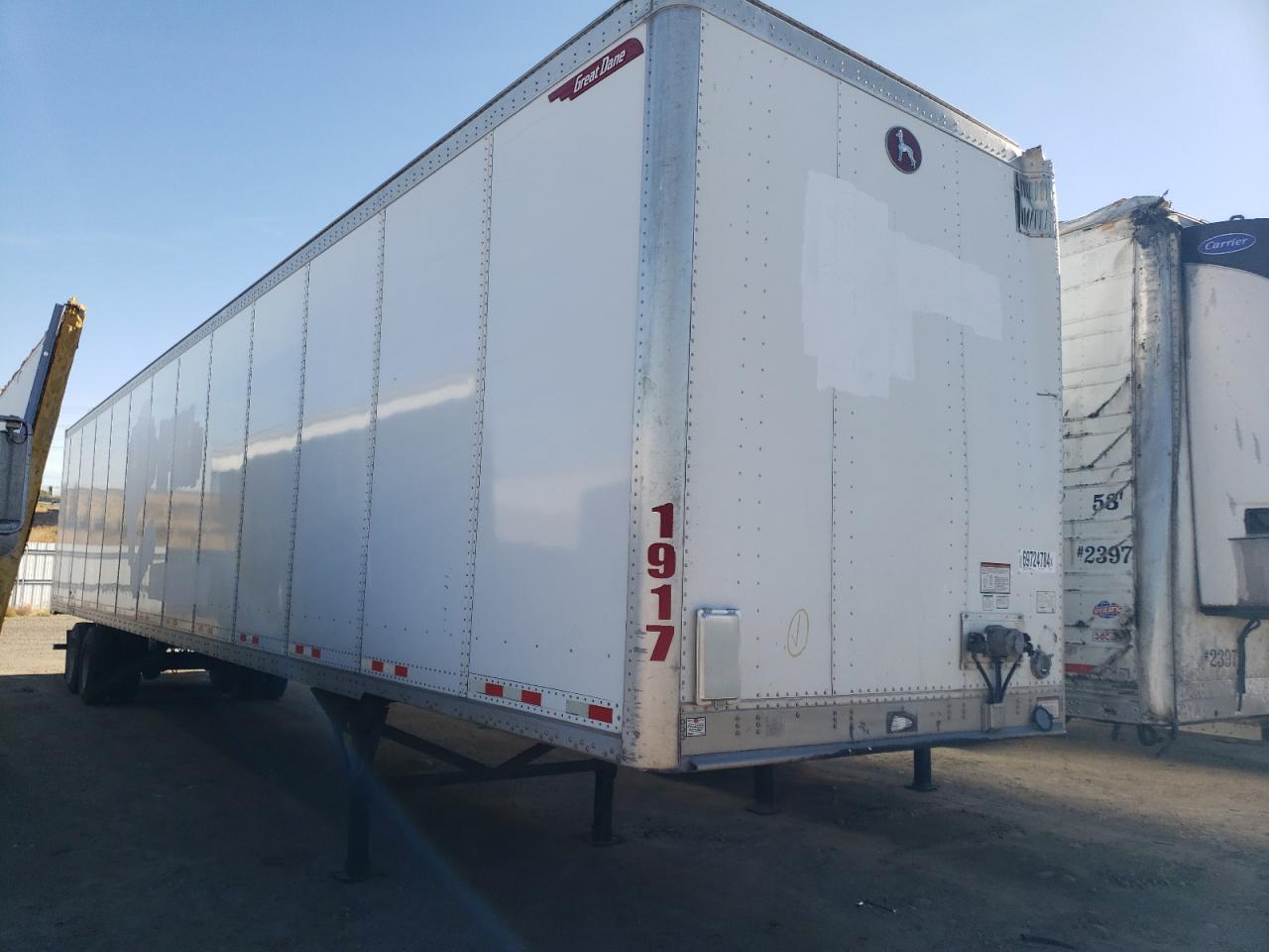 2019 Great Dane Trailer na sprzedaż w Nampa, ID - Rollover