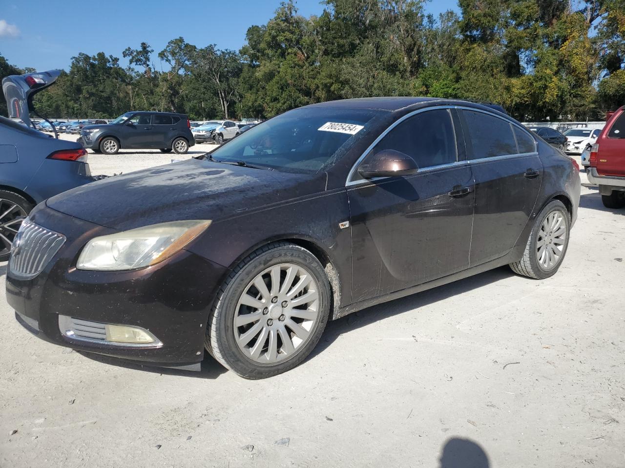 2011 Buick Regal Cxl VIN: W04GY5GV1B1095441 Lot: 78025454