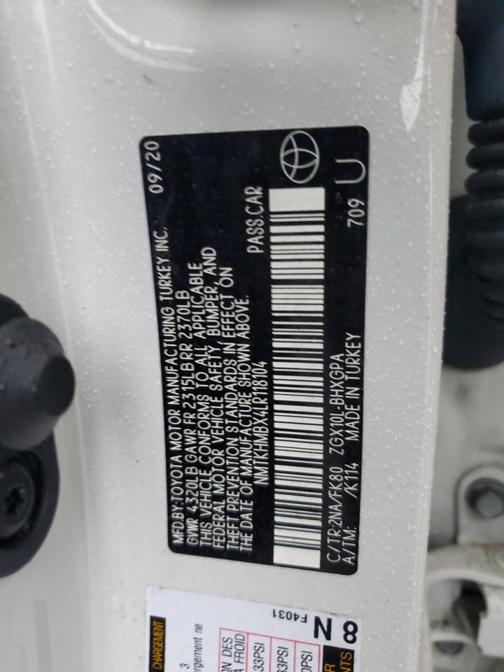 NMTKHMBX4LR118104 2020 Toyota C-Hr Xle