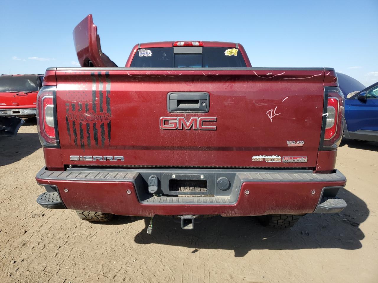 2017 GMC Sierra K1500 Slt VIN: 3GTU2NEJ4HG185350 Lot: 75355304