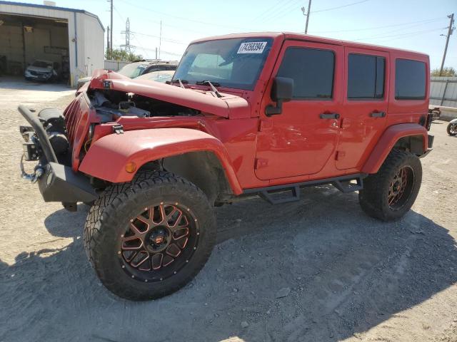  JEEP WRANGLER 2014 Червоний