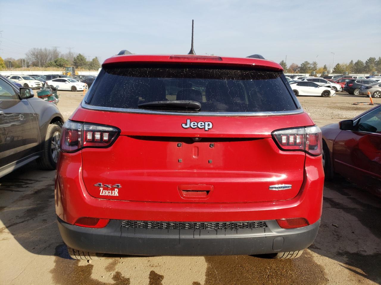 2019 Jeep Compass Latitude VIN: 3C4NJDBB2KT835757 Lot: 78192394