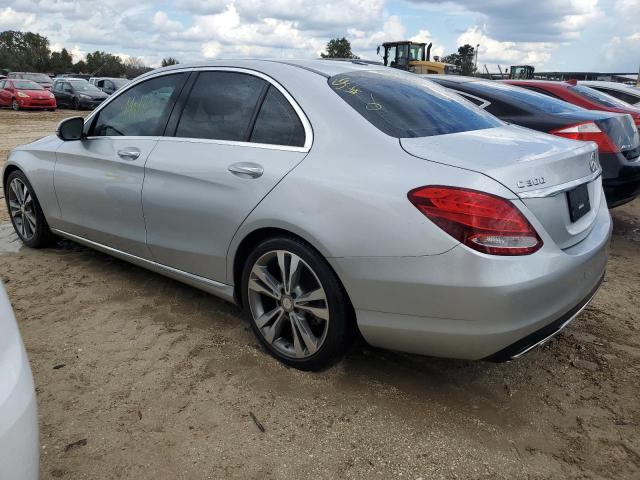  MERCEDES-BENZ C-CLASS 2016 Srebrny