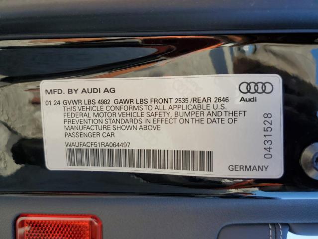 WAUFACF51RA064497 Audi A5 PREMIUM 13