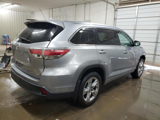  TOYOTA HIGHLANDER 2014 Серебристый