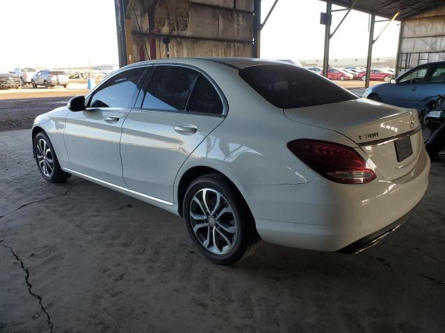 Sedans MERCEDES-BENZ C-CLASS 2015 Biały