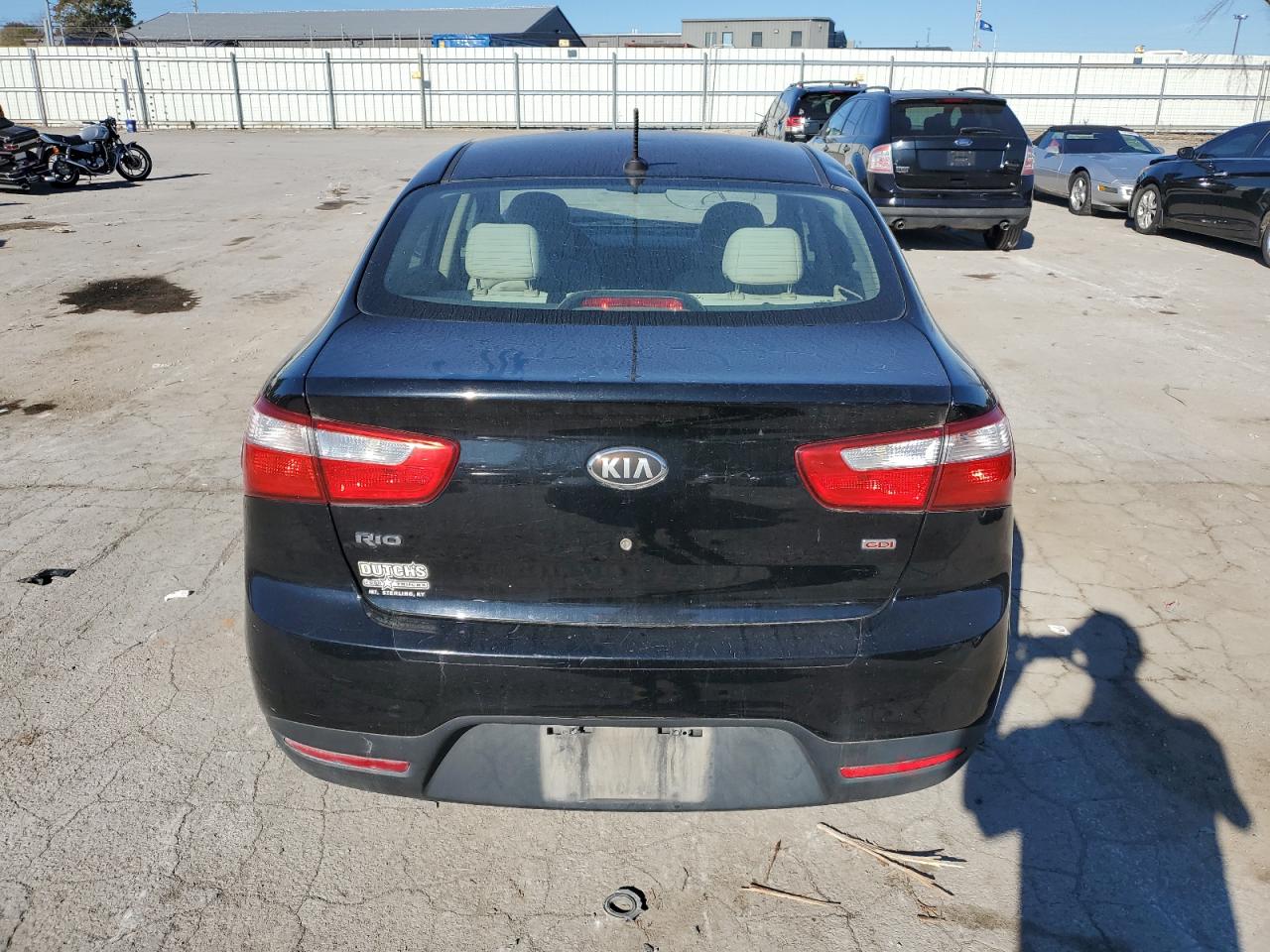 2013 Kia Rio Lx VIN: KNADM4A34D6244742 Lot: 77223584