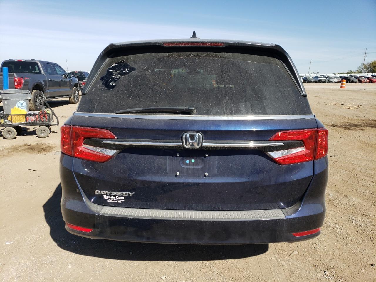 2022 Honda Odyssey Exl VIN: 5FNRL6H71NB021130 Lot: 73951674