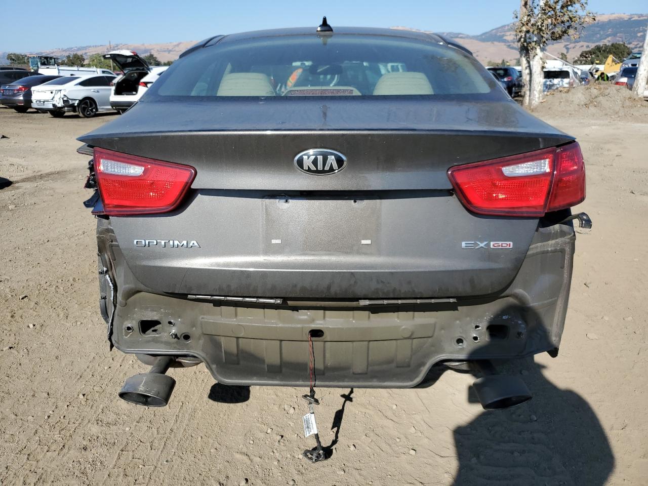 2014 Kia Optima Ex VIN: 5XXGN4A75EG319791 Lot: 74021354