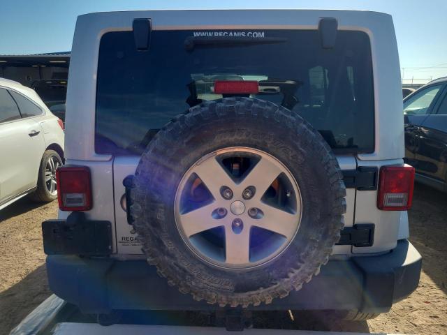 Parquets JEEP WRANGLER 2012 Srebrny