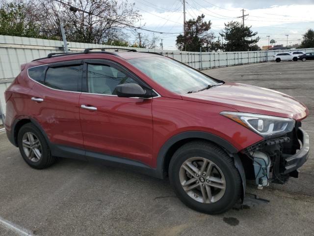  HYUNDAI SANTA FE 2017 Червоний