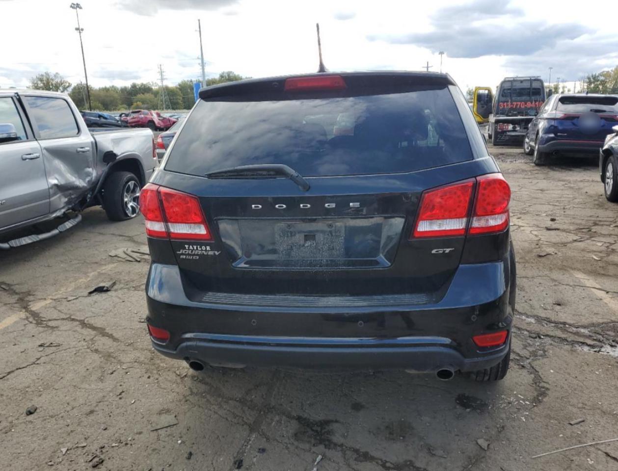 2017 Dodge Journey Gt VIN: 3C4PDDEG5HT596687 Lot: 75985754