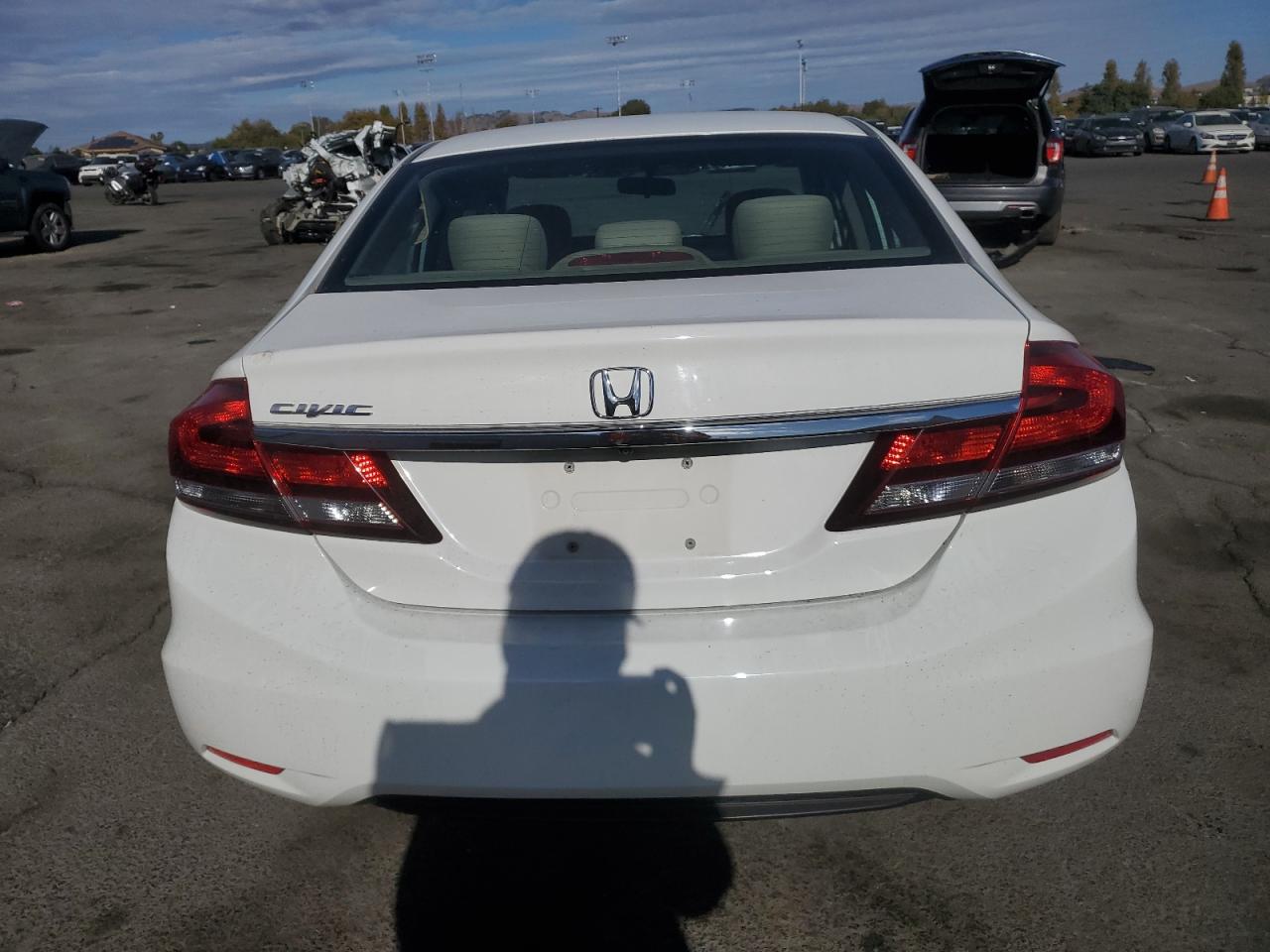 2013 Honda Civic Lx VIN: 2HGFB2F53DH515824 Lot: 78718274