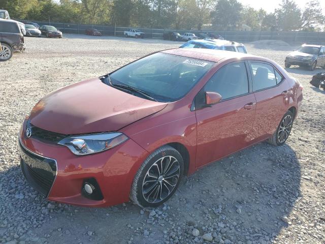  TOYOTA COROLLA 2015 Червоний