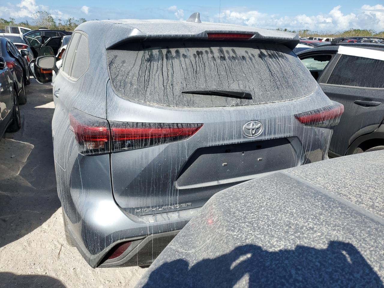 2021 Toyota Highlander L VIN: 5TDZZRAH9MS064627 Lot: 74988374