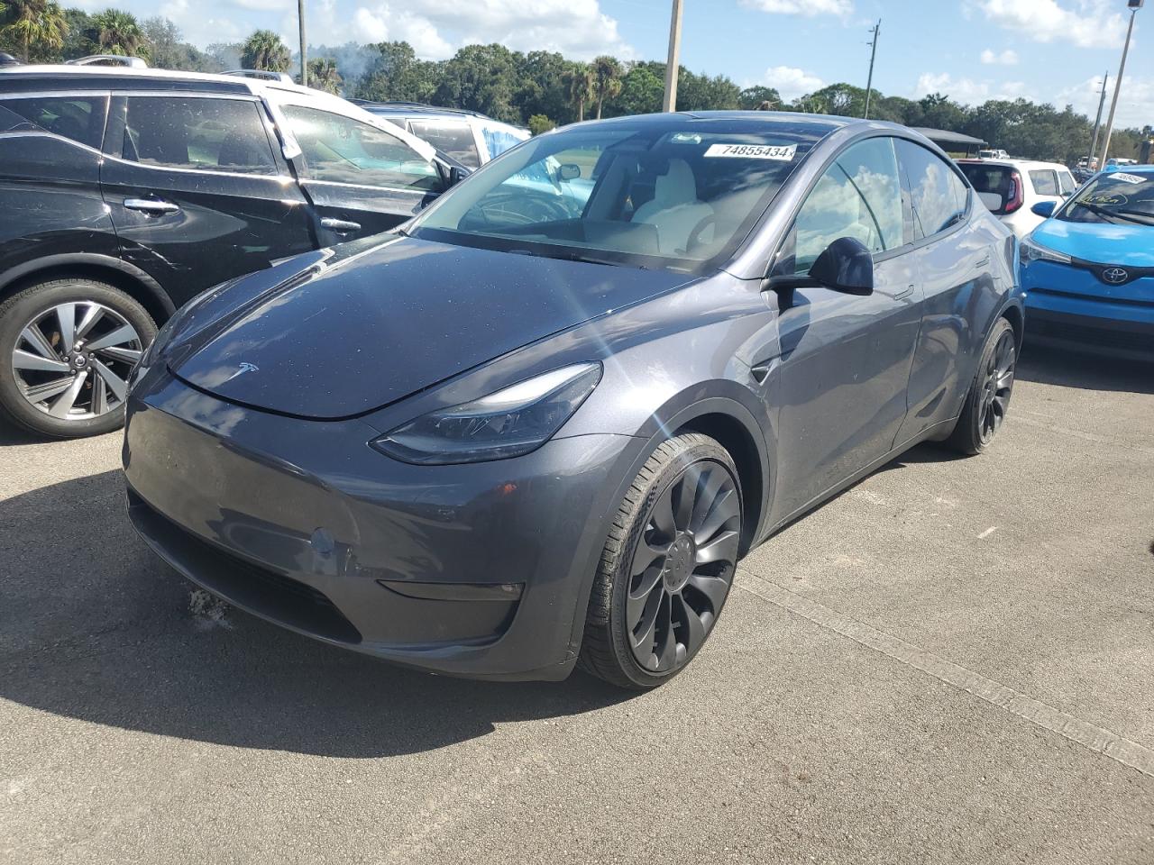 7SAYGDEF0PF843665 2023 TESLA MODEL Y - Image 1