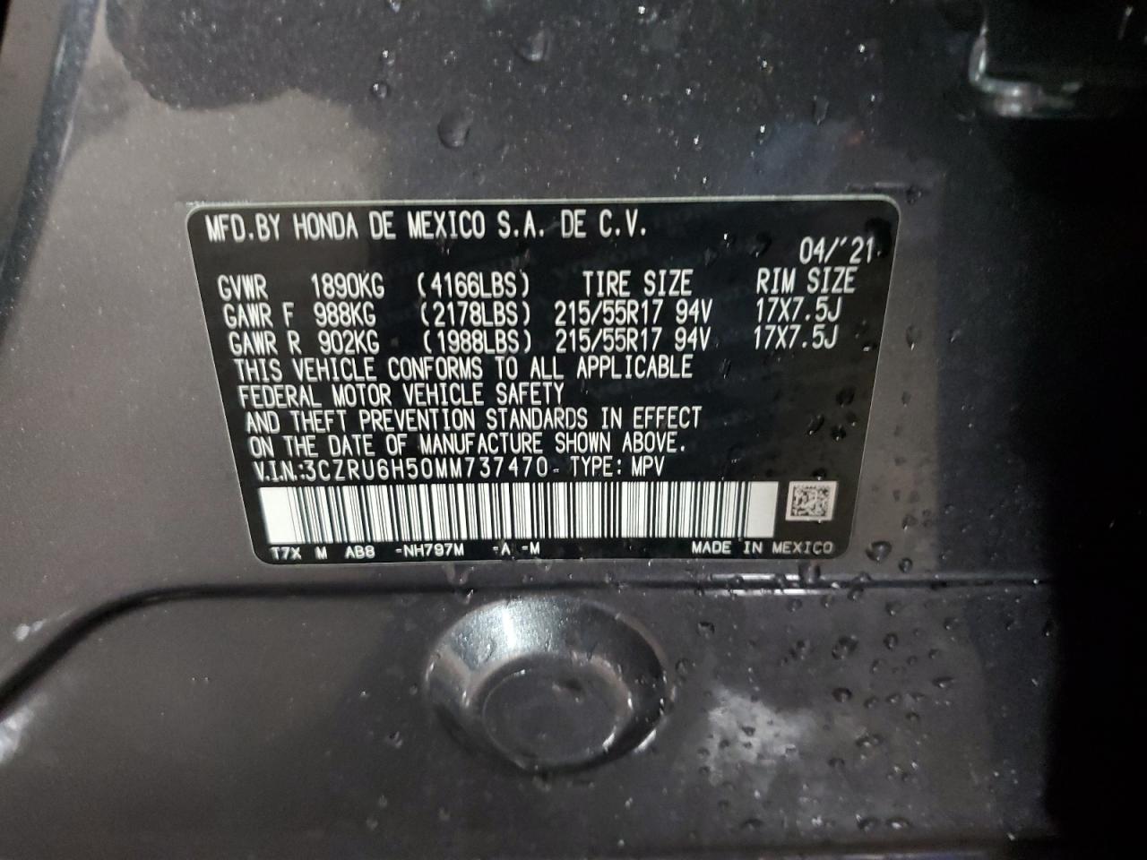 2021 Honda HR-V - Image 14
