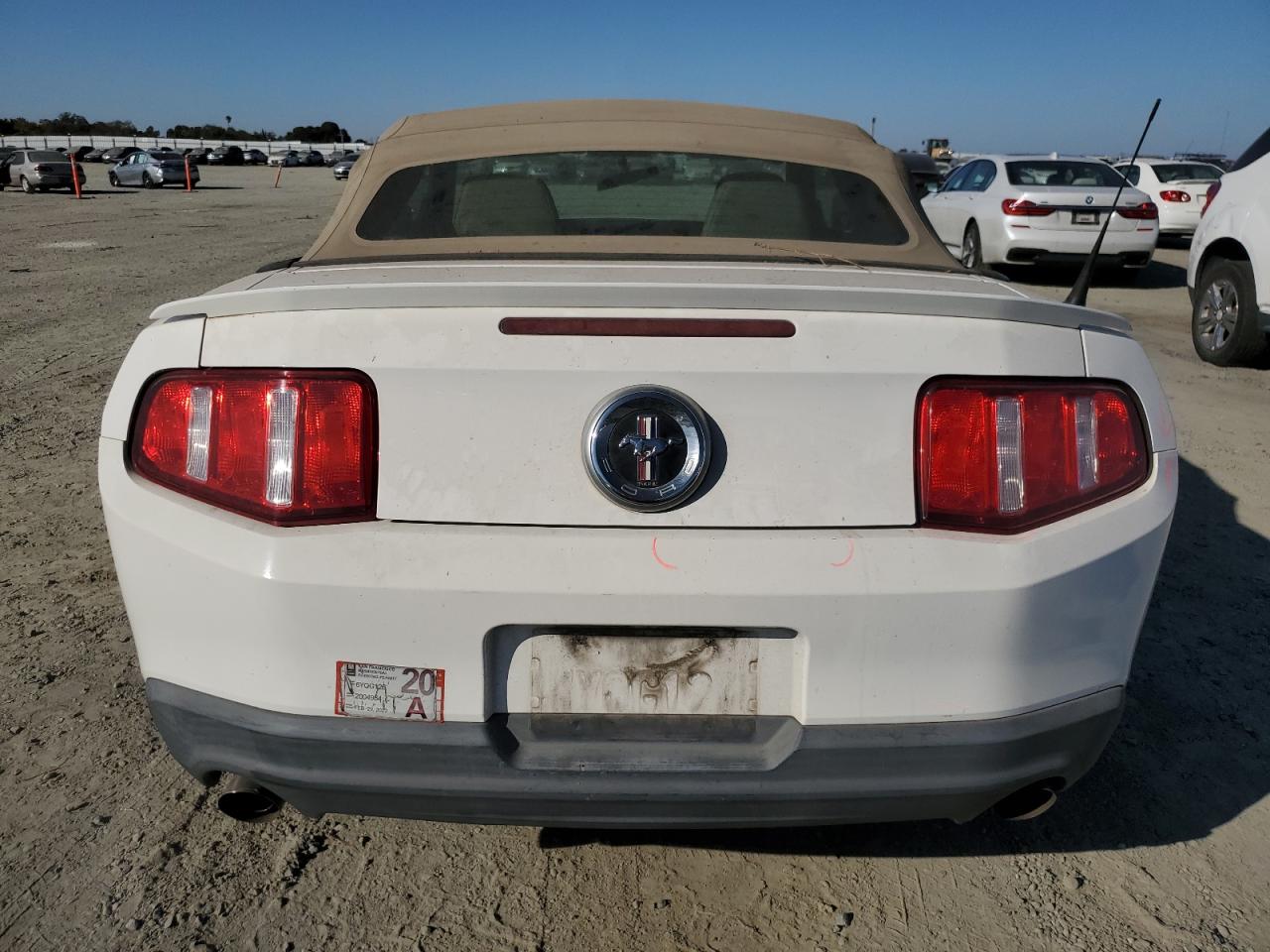 2012 Ford Mustang VIN: 1ZVBP8EM4C5201886 Lot: 75933184