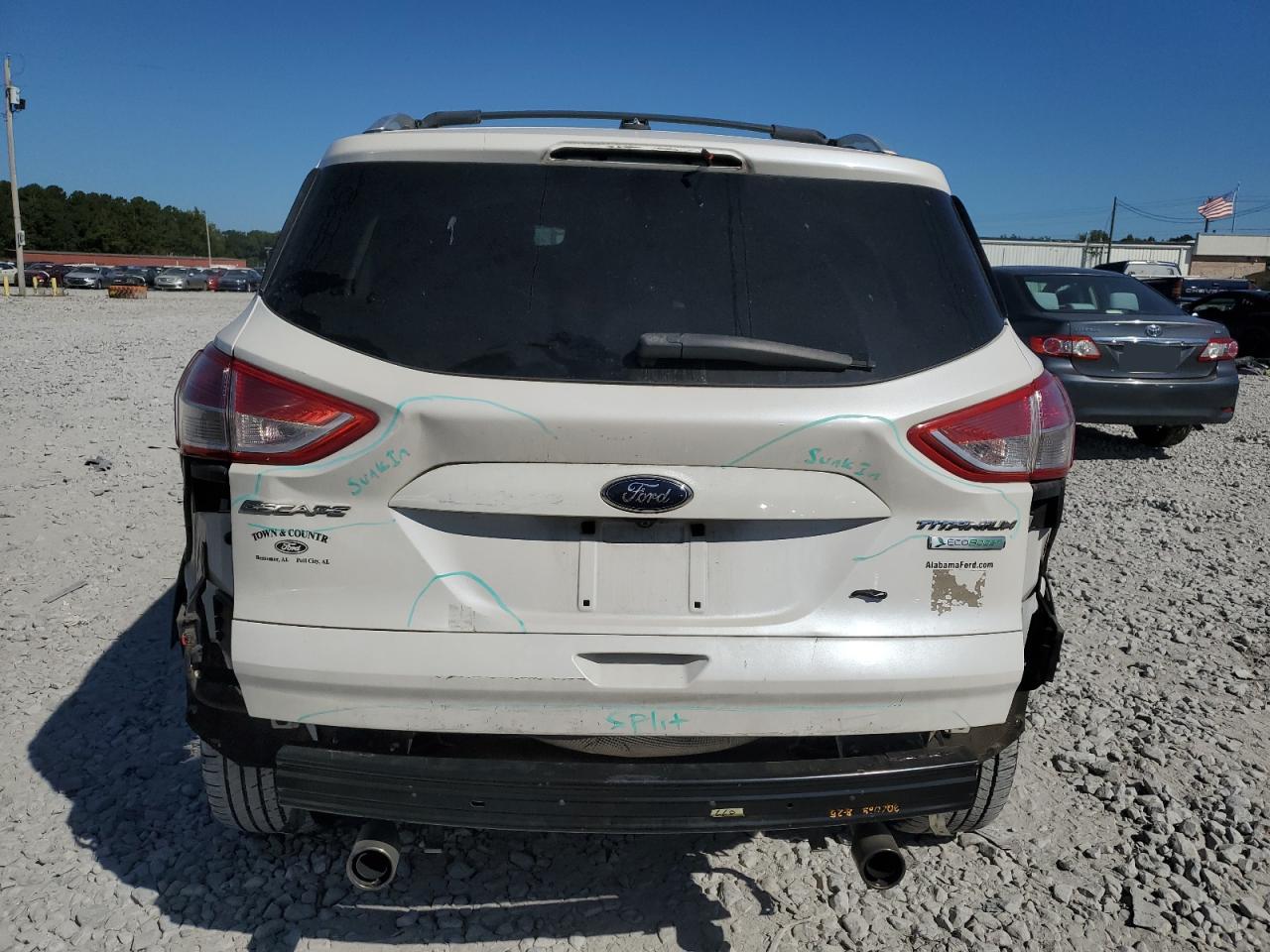 2013 Ford Escape Titanium VIN: 1FMCU0J96DUC90950 Lot: 73315514