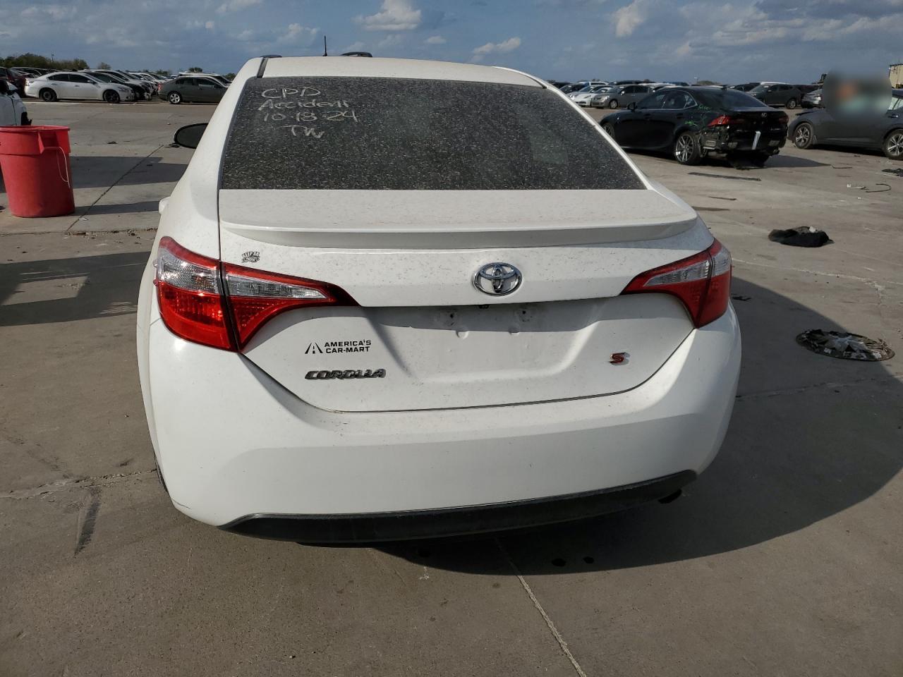 VIN 2T1BURHE8EC138822 2014 TOYOTA COROLLA no.6