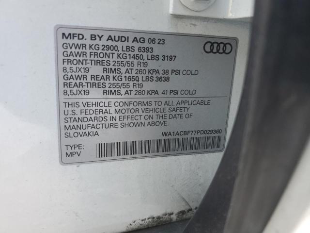 WA1ACBF77PD029360 Audi Q7 PREMIUM 13