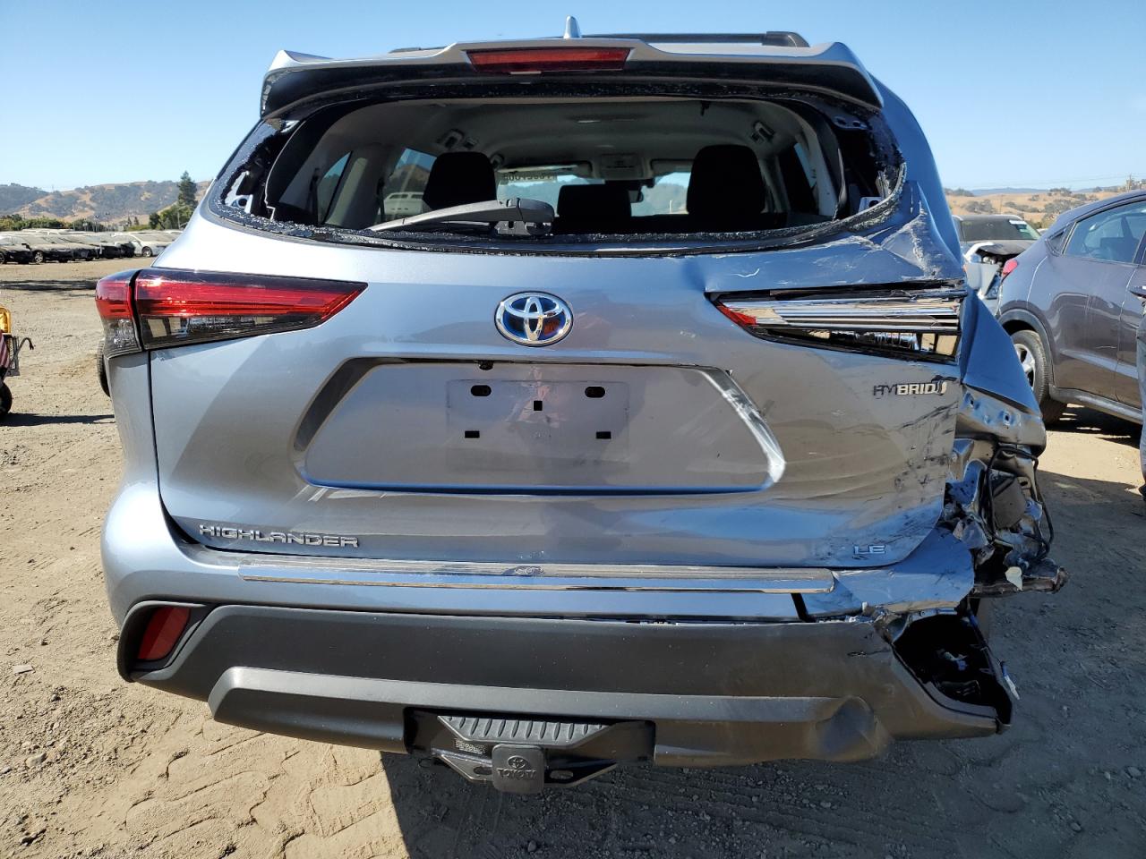 2020 Toyota Highlander Hybrid Le VIN: 5TDZARAHXLS002496 Lot: 75927564