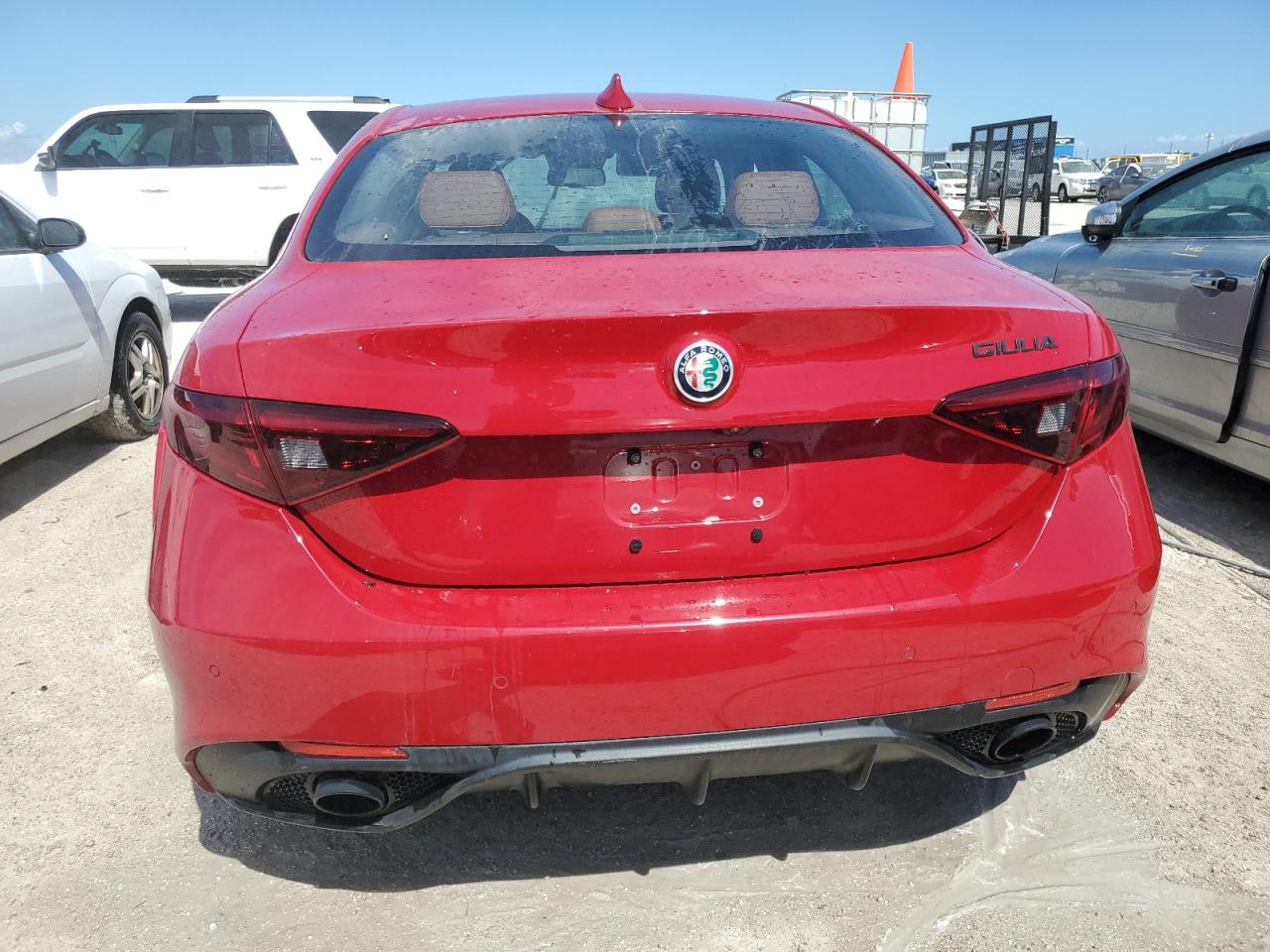 2019 Alfa Romeo Giulia VIN: ZARFAMAN2K7605257 Lot: 75080484