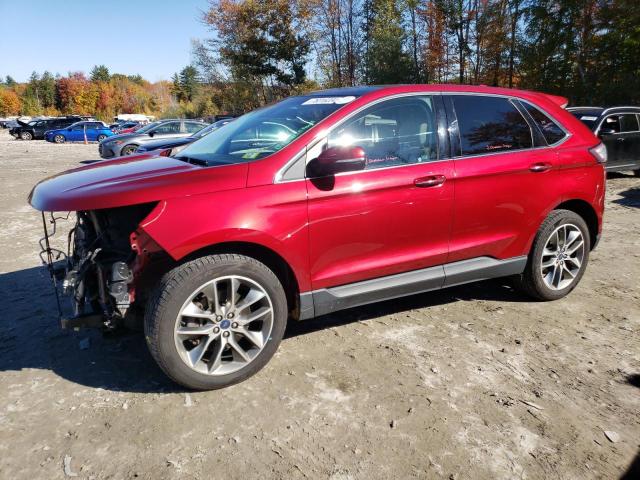 2016 Ford Edge Titanium للبيع في Candia، NH - Front End