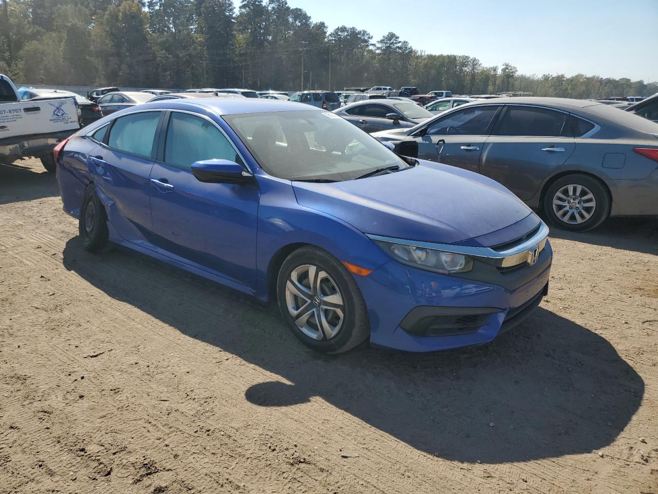 2018 Honda Civic Lx VIN: 2HGFC2F58JH596893 Lot: 78131684