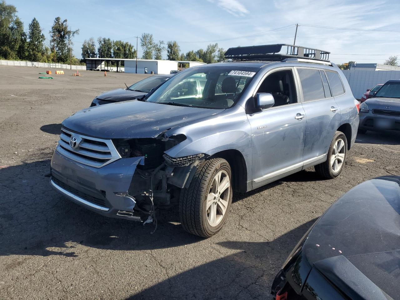 VIN 5TDDK3EHXDS265541 2013 TOYOTA HIGHLANDER no.1