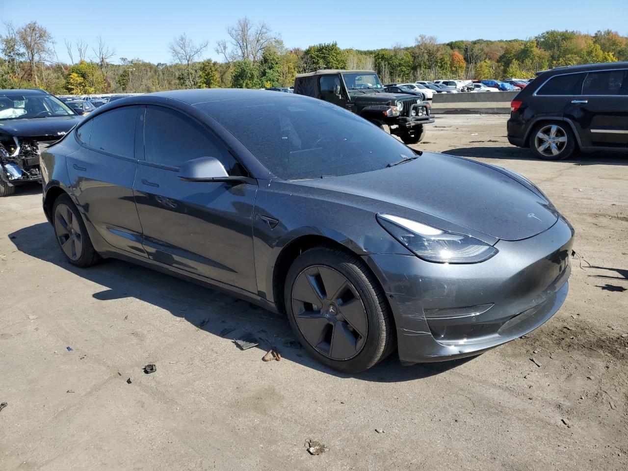 2021 Tesla Model 3 VIN: 5YJ3E1EA4MF091058 Lot: 75189994