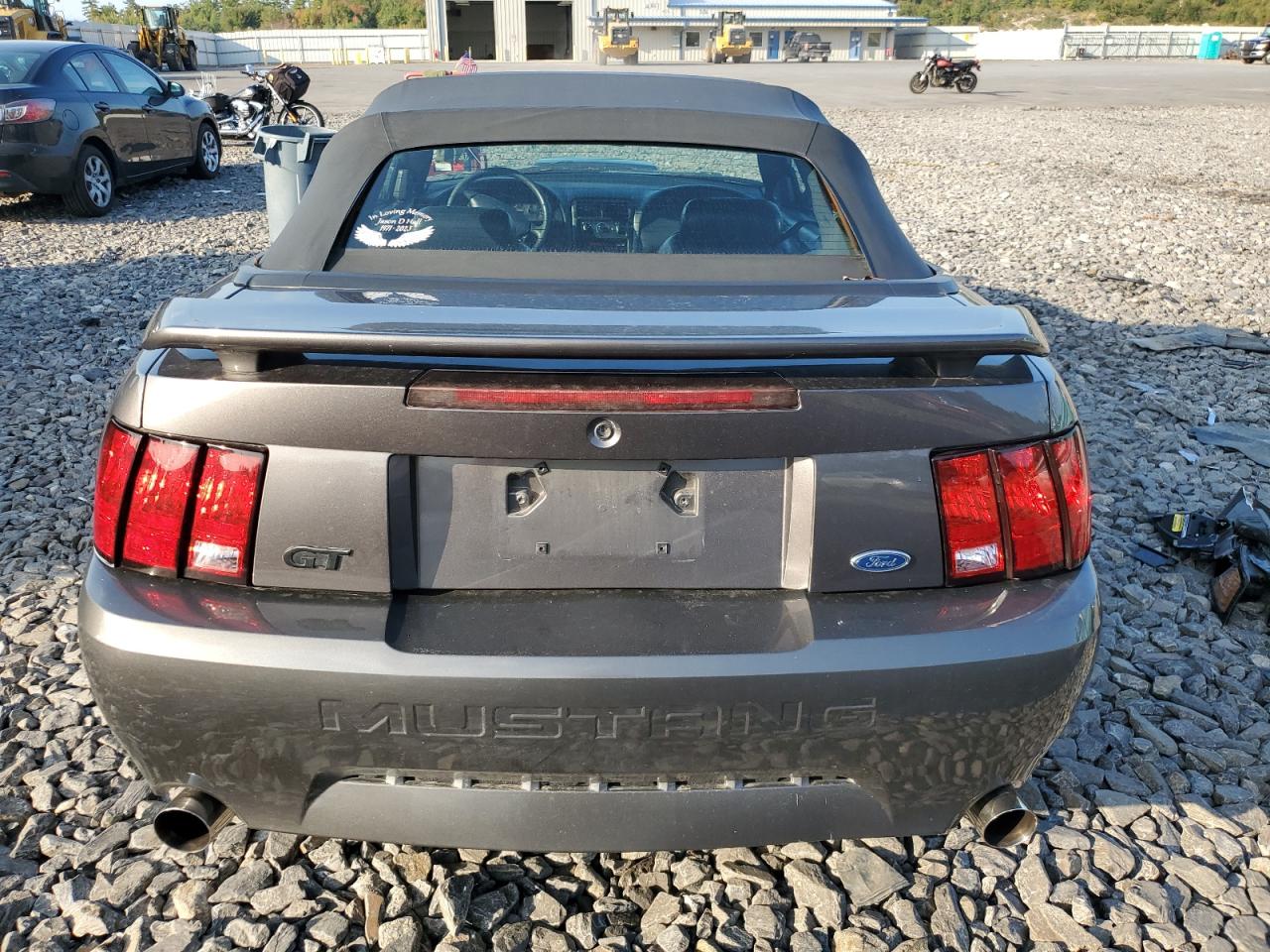 2003 Ford Mustang Gt VIN: 1FAFP45X43F383709 Lot: 70442174