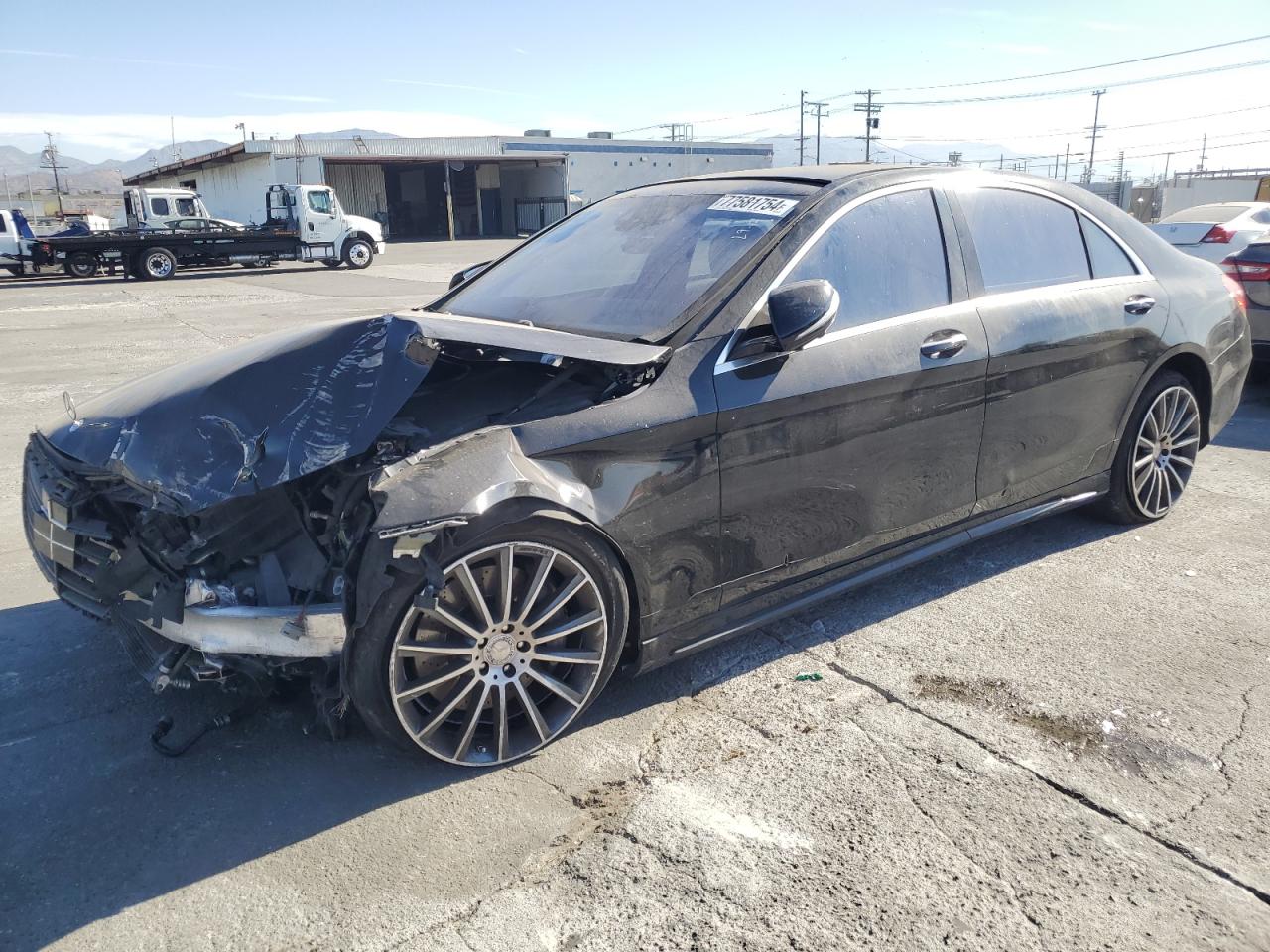 2015 Mercedes-Benz S 550 للبيع في Sun Valley، CA - Front End