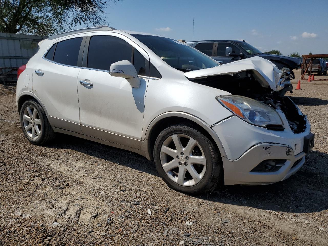 2015 BUICK ENCORE with FRONT END damage, VIN KL4CJCSB0FB148473