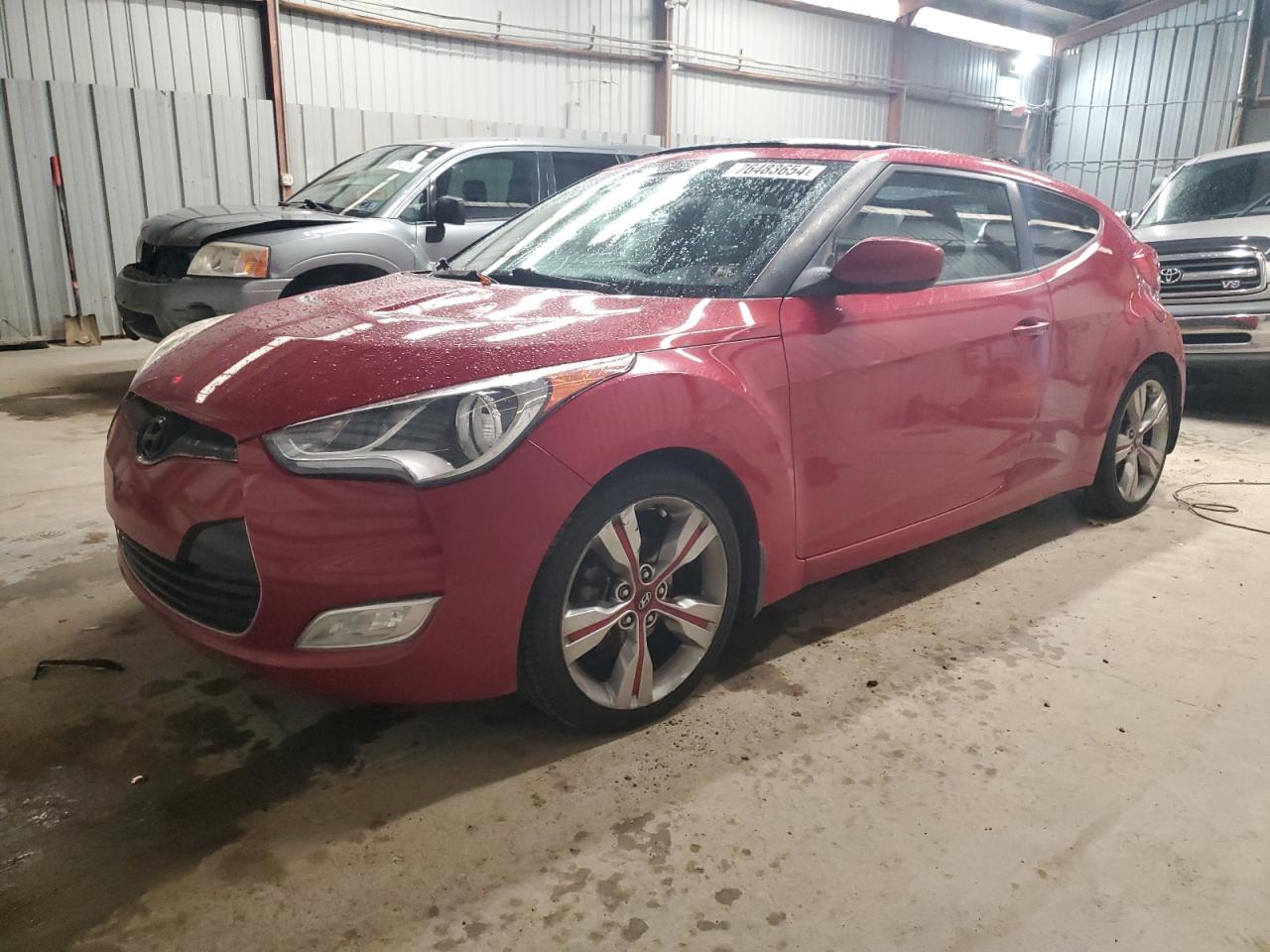 2013 Hyundai Veloster VIN: KMHTC6AD4DU146646 Lot: 76483654