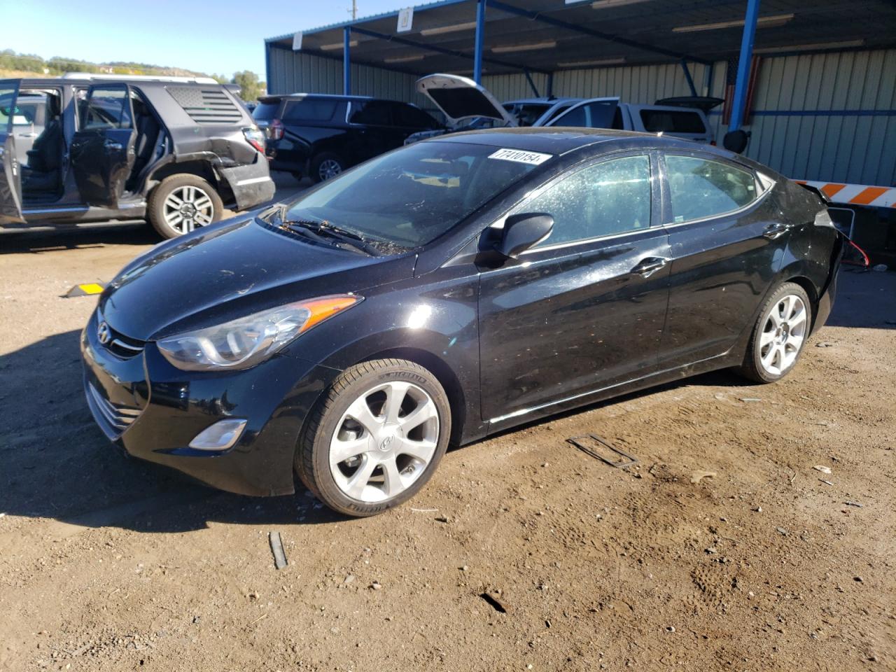 VIN KMHDH4AEXDU003025 2013 HYUNDAI ELANTRA no.1