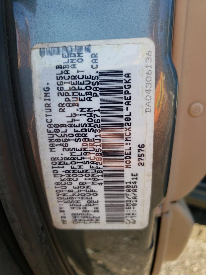 4T1BF28B51U132671 2001 Toyota Avalon Xl