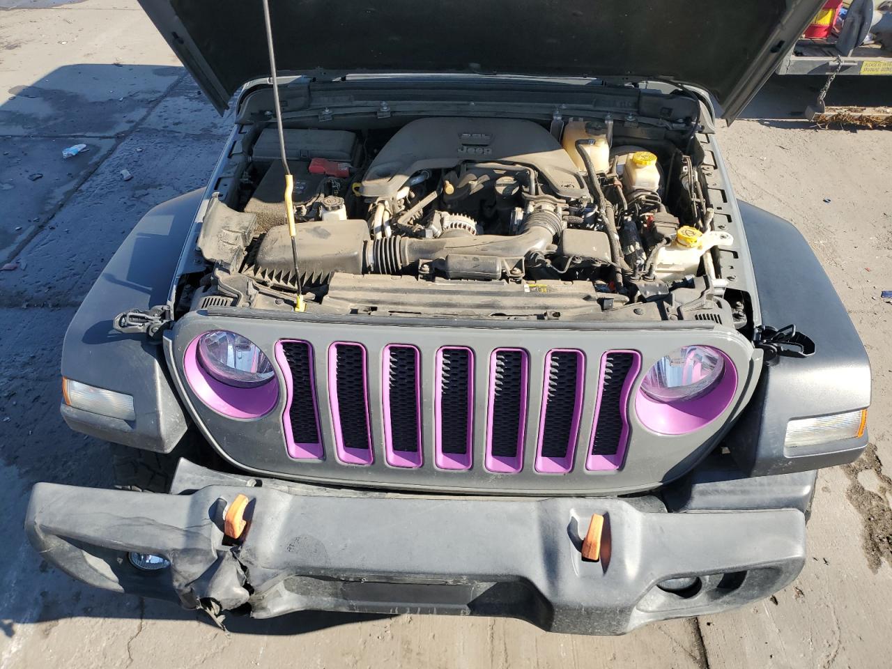 2019 Jeep Wrangler Unlimited Sport VIN: 1C4HJXDG9KW677953 Lot: 75619744