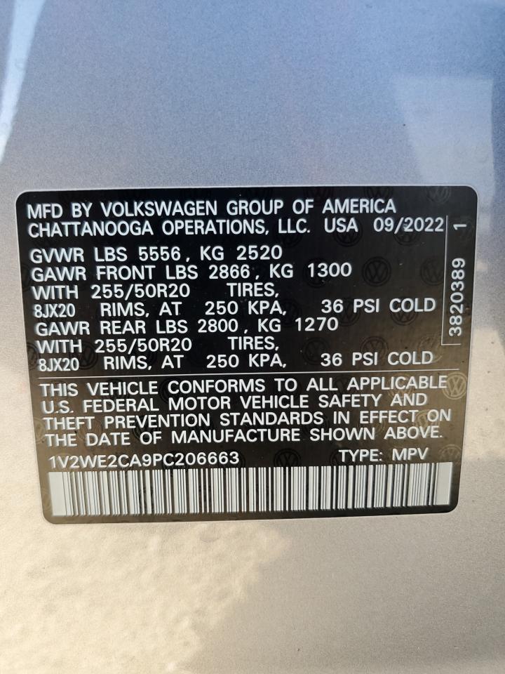 1V2WE2CA9PC206663 2023 VOLKSWAGEN ATLAS - Image 14