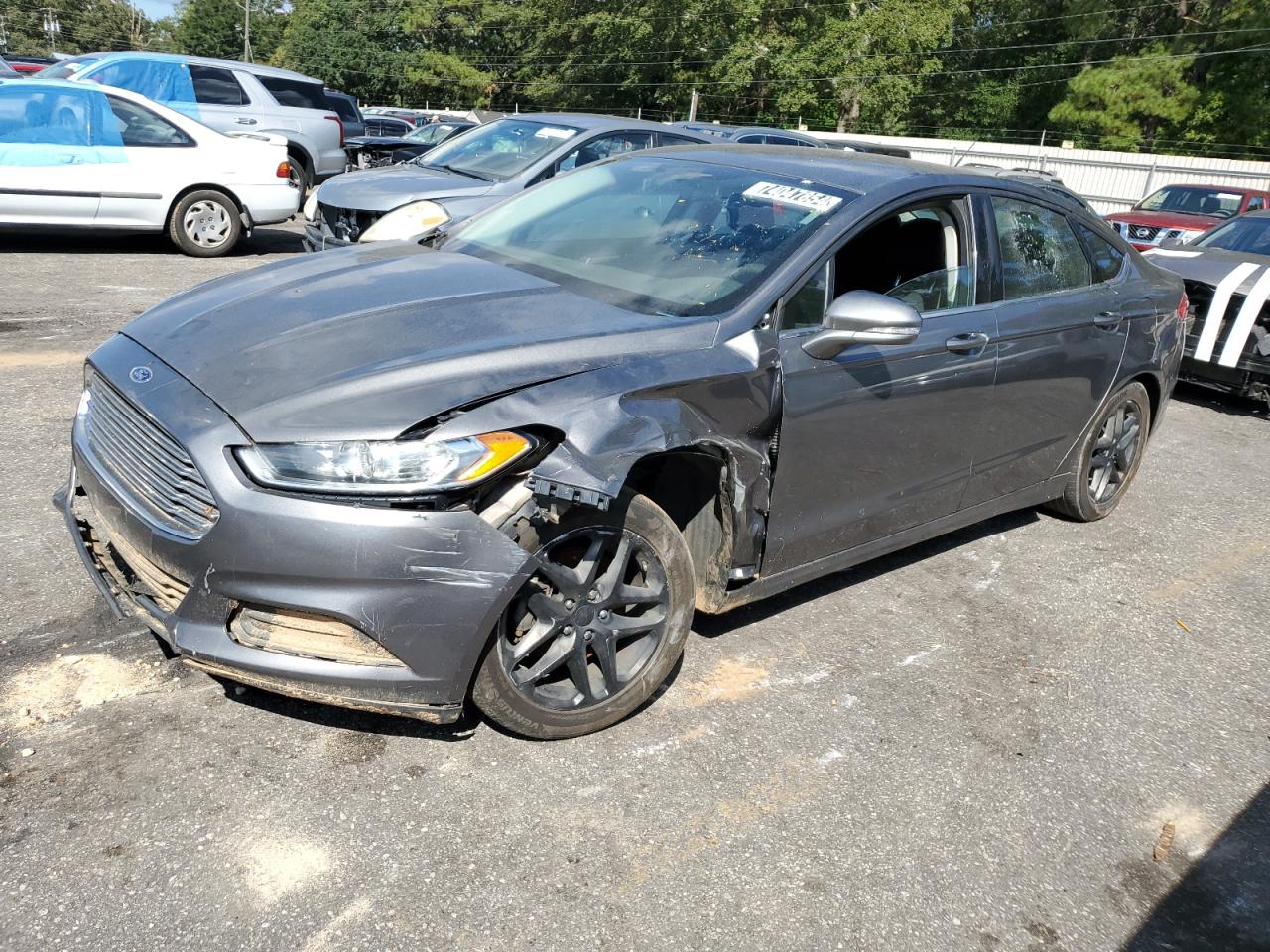 VIN 3FA6P0H78ER348116 2014 FORD FUSION no.1