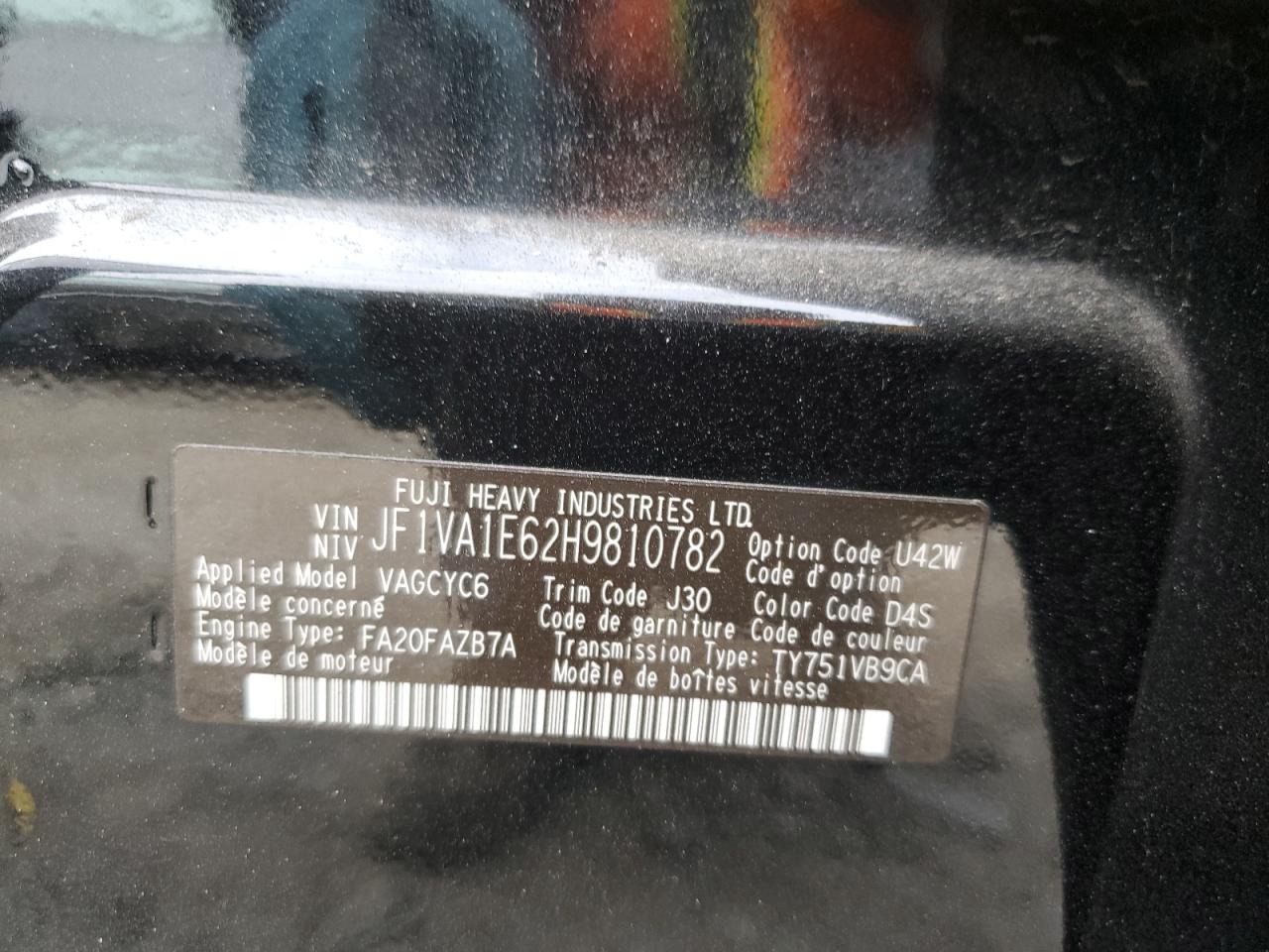 2017 Subaru WRX - Image 12