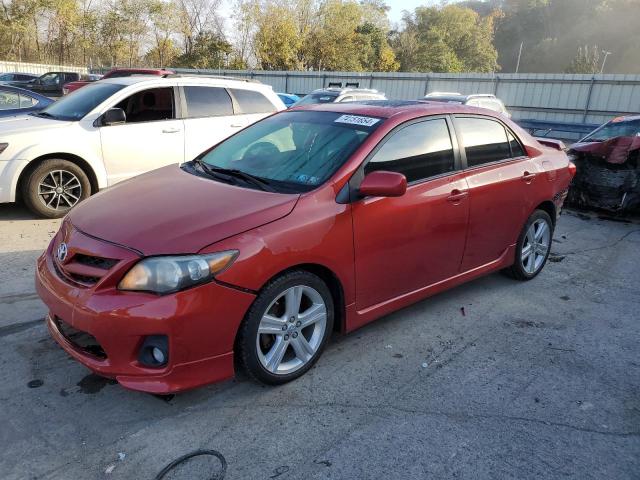  TOYOTA COROLLA 2013 Red