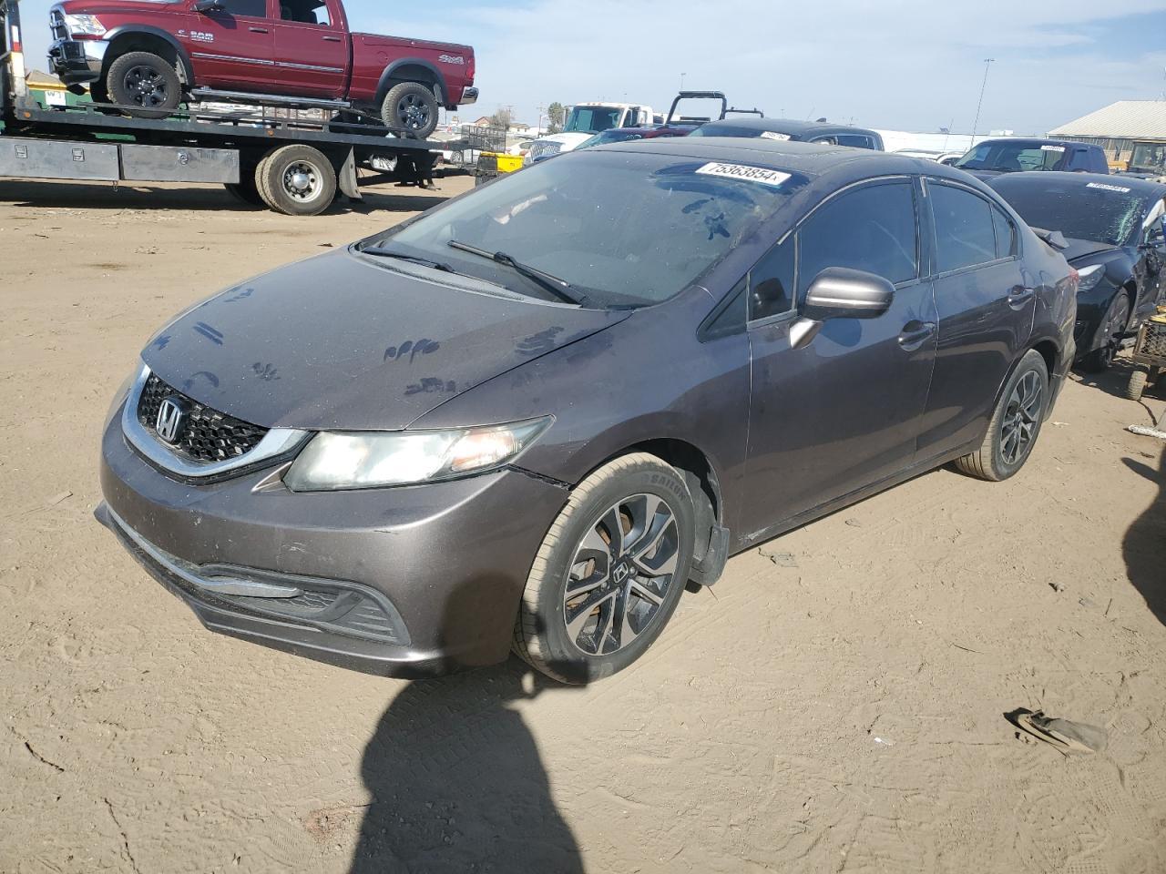 VIN 19XFB2F83EE009268 2014 HONDA CIVIC no.1