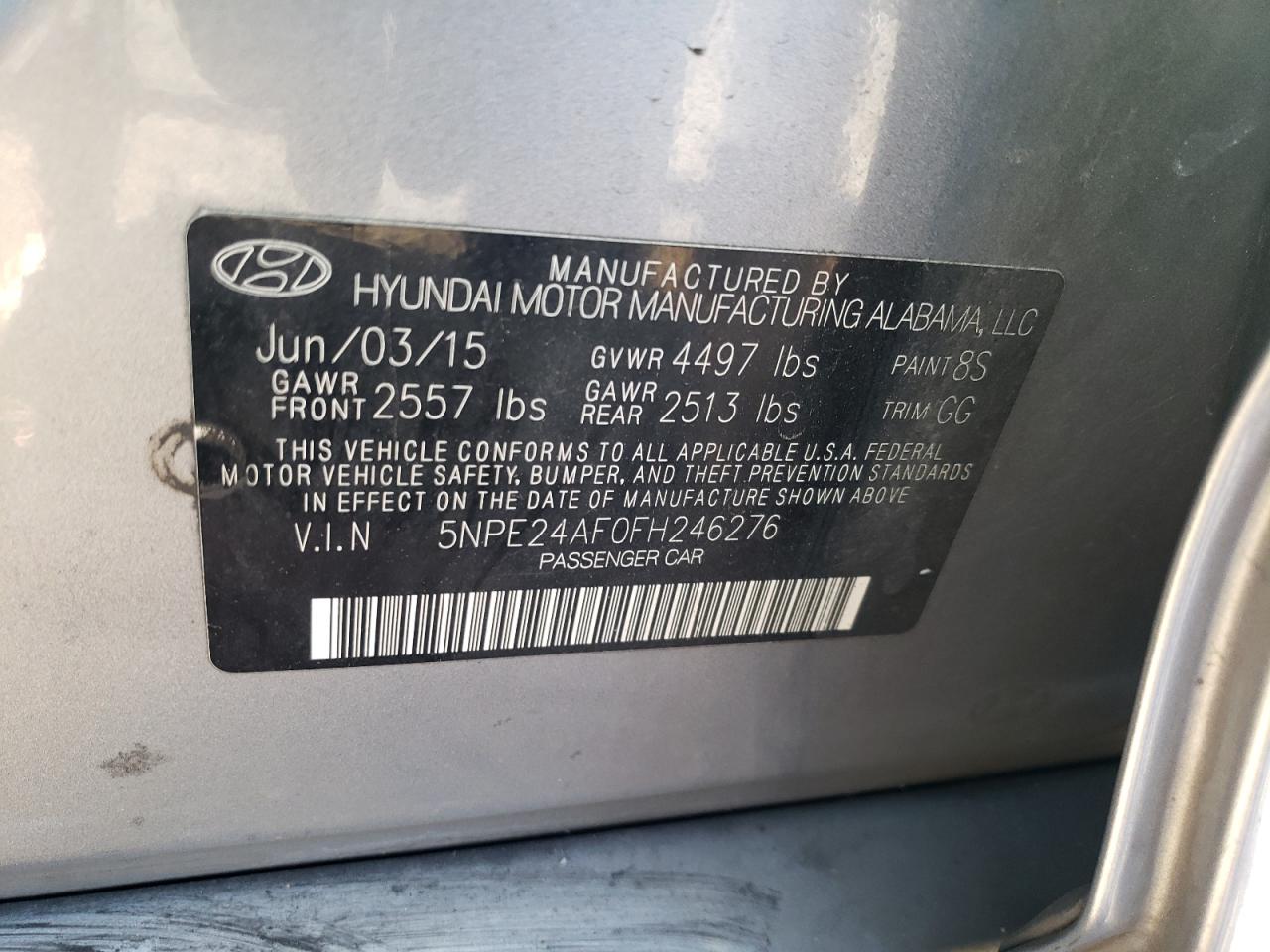 2015 Hyundai Sonata - Image 14