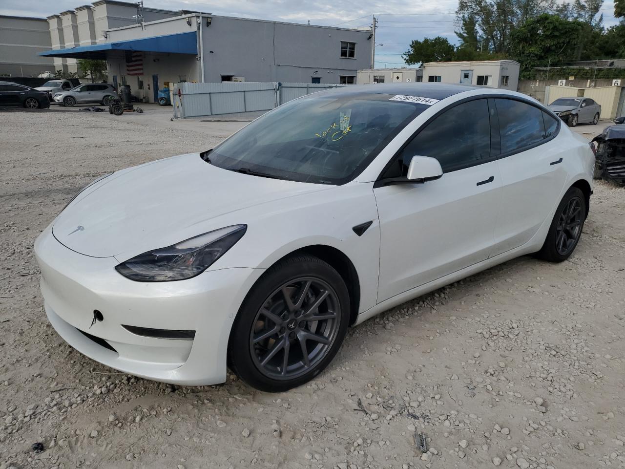 5YJ3E1EA5MF016160 2021 TESLA MODEL 3 - Image 1