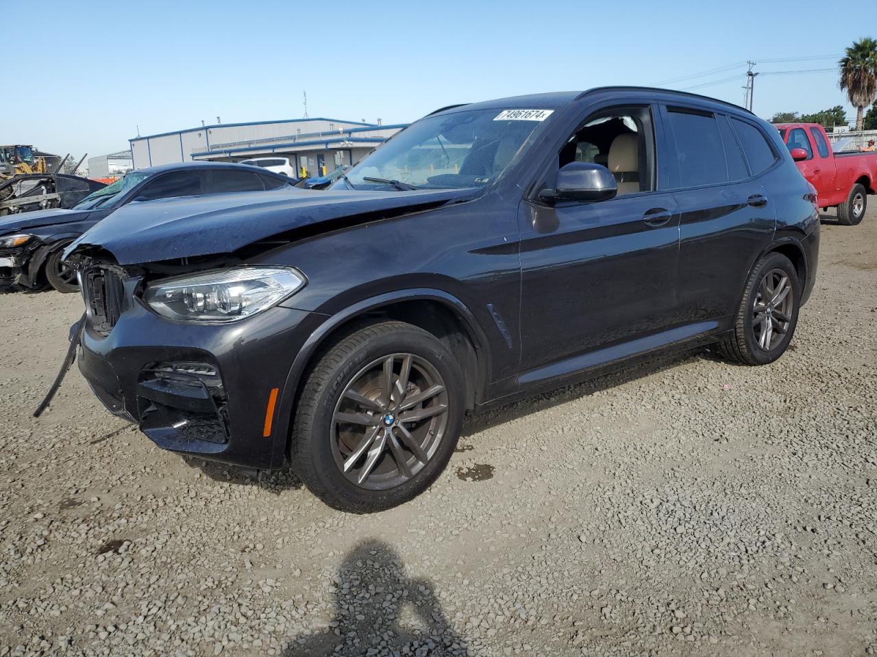 VIN 5UXTY3C07M9E82696 2021 BMW X3 no.1