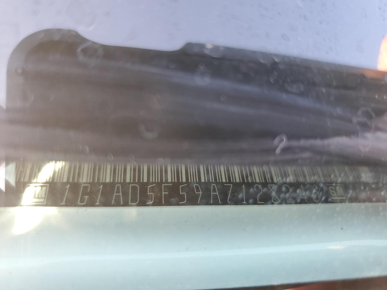 2010 Chevrolet Cobalt 1Lt VIN: 1G1AD5F59A7128246 Lot: 93951015